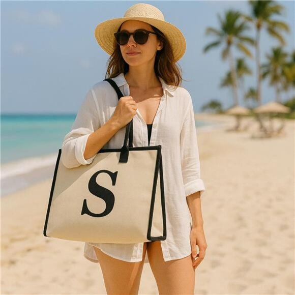 Tote Bag for Women S - Natural - Picture 5 of 6